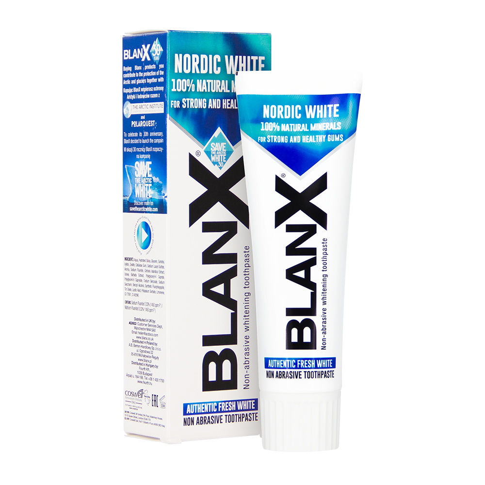 Бланкс Нордик Вайт зубная паста 75 мл / BlanX Nordic White